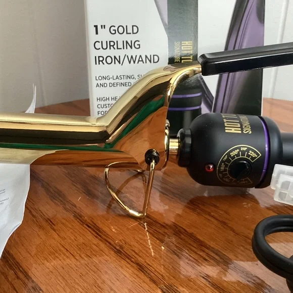 Hot Tools Pro Signature Gold 1" Curling Iron - Picture 5 of 9